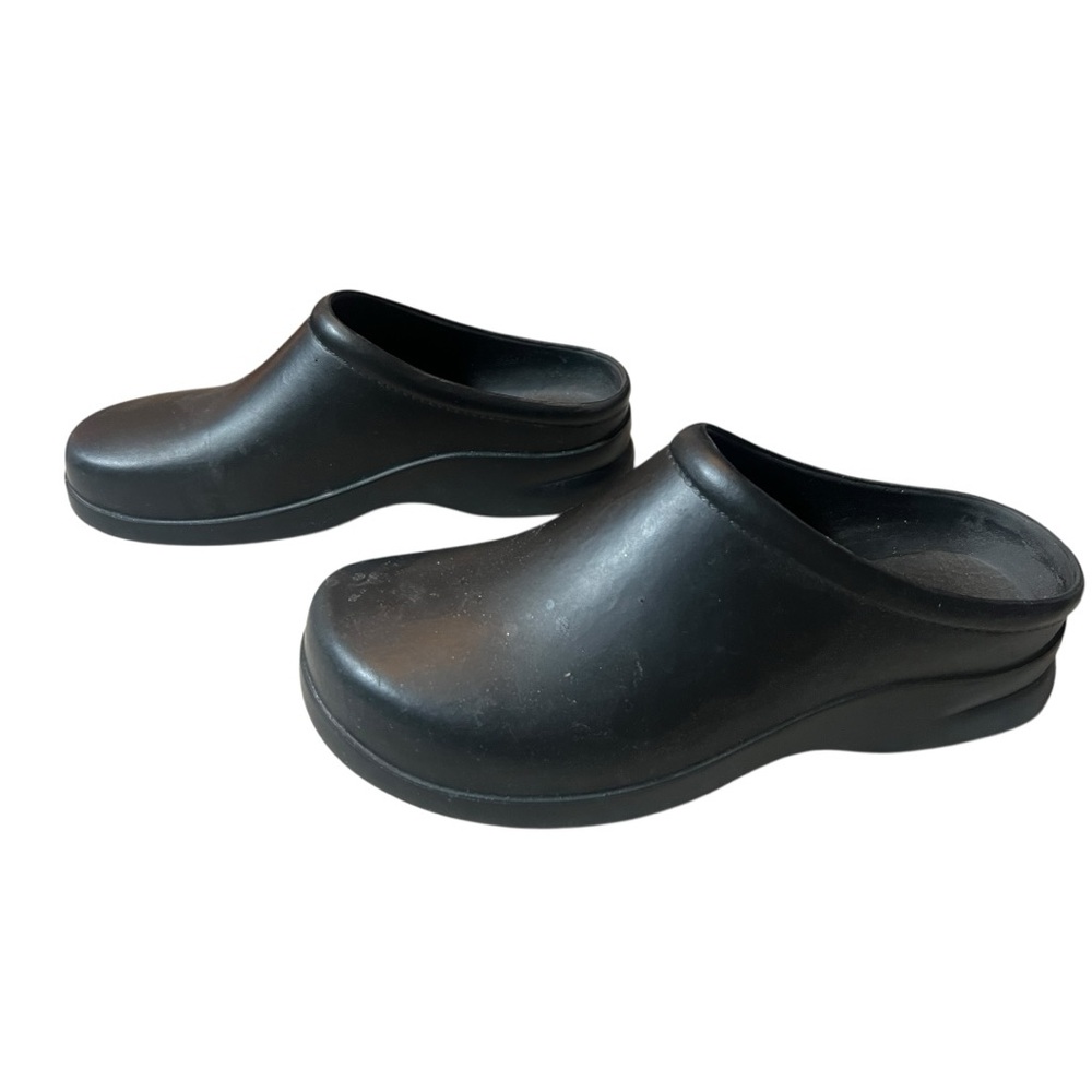 🖤 Klogs Black Polyurethane Work Clogs – Men’s 12‎